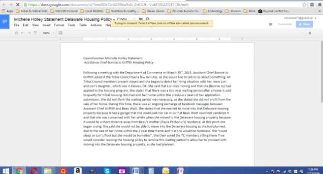 js email 022215 Michelle Holley statement ref screenshot